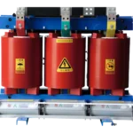 HJATIS HJ-AMT-D 35kV dry-type amorphous alloy transformer, combining ultra-low energy loss with fire-retardant properties for maintenance-free indoor utility applications
