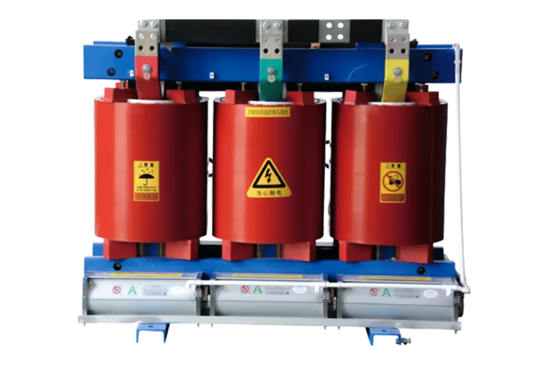 HJATIS HJ-AMT-D 35kV dry-type amorphous alloy transformer, combining ultra-low energy loss with fire-retardant properties for maintenance-free indoor utility applications