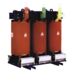 HJATIS HJ-CRT 35kV cast resin dry-type power transformer Dura series, delivering fire-retardant and moisture-proof indoor power conversion for commercial buildings