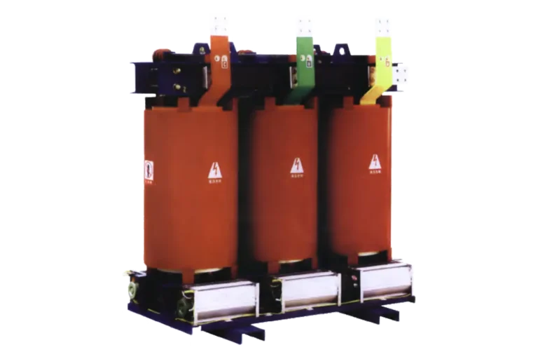 HJATIS HJ-CRT 35kV cast resin dry-type power transformer Dura series, delivering fire-retardant and moisture-proof indoor power conversion for commercial buildings