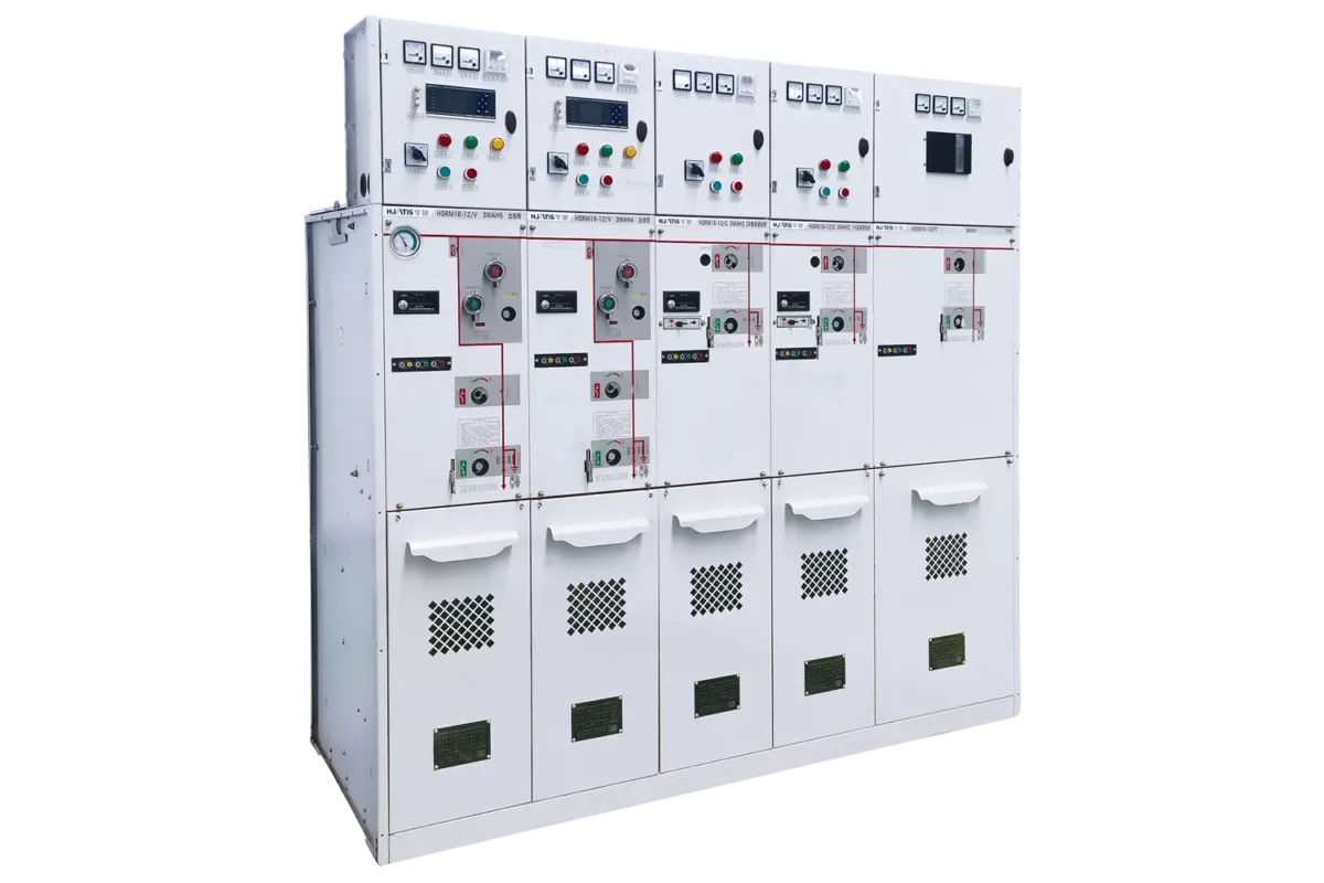 HJATIS HJ-GIS 24kV 1250A SF6 gas insulated switchgear GIS ring main unit