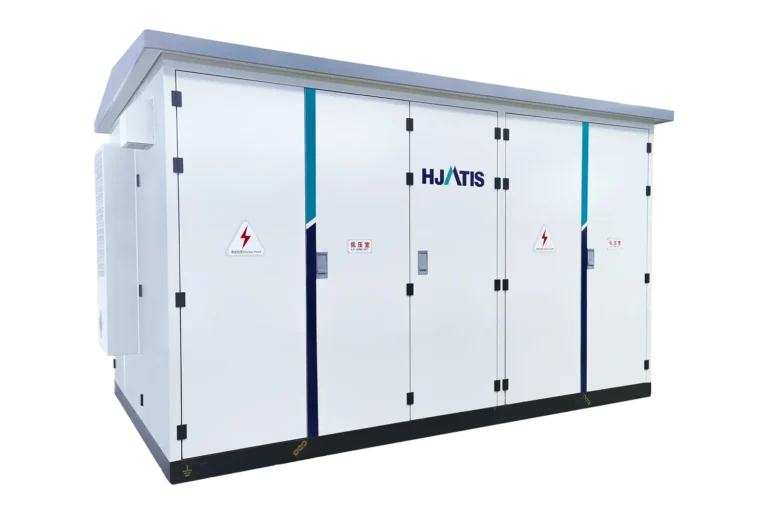HJATIS HJ-CSS 40.5kV 2500kVA compact secondary substation, providing a turnkey power distribution solution with a compact footprint for urban infrastructure