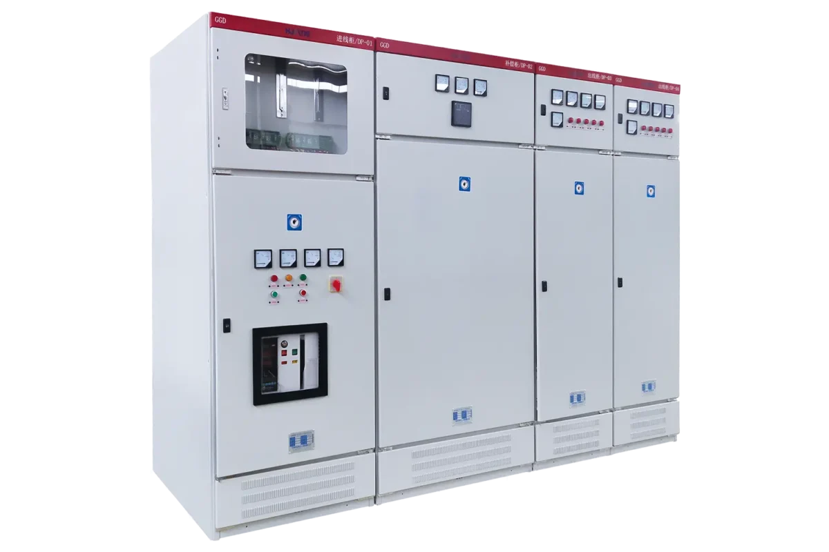 HJATIS HJ-FDS 3150A fixed-mounted low voltage switchgear, ensuring reliable natural cooling and low-maintenance operation through a rugged structural design