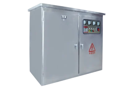 HJATIS HJ-IPC 400kVA integrated pole cabinet, combining distribution metering and compensation for space-saving 3-in-1 pole-mounted rural grid management