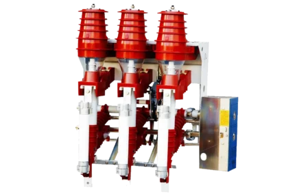 HJATIS HJ-ILBS 24kV indoor load break switch with fuse combination, designed for safe circuit isolation and transformer protection in compact substations