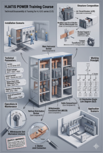 Modular Low Voltage Switchgear 3D Technical Breakdown Diagram